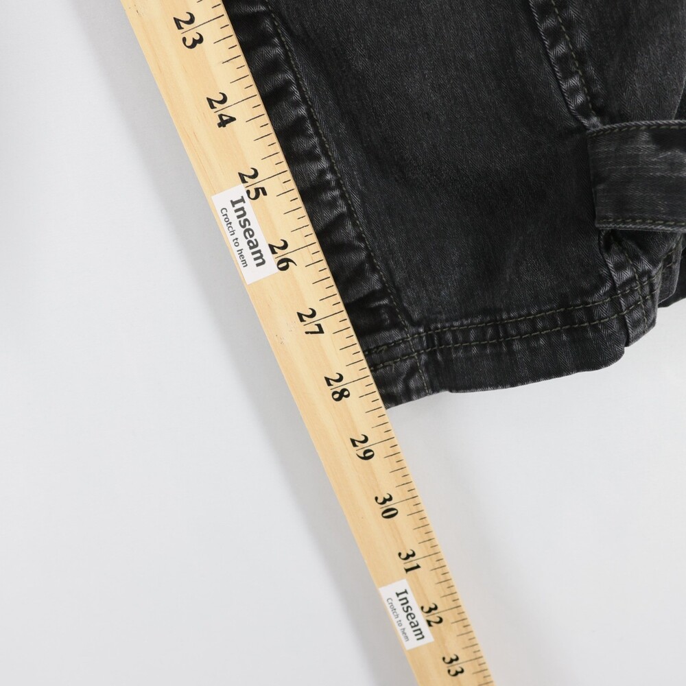 We The Free People Cant Compare Slouch Cargo Pants Womens S Black Elastic Waist - Picture 8 of 12